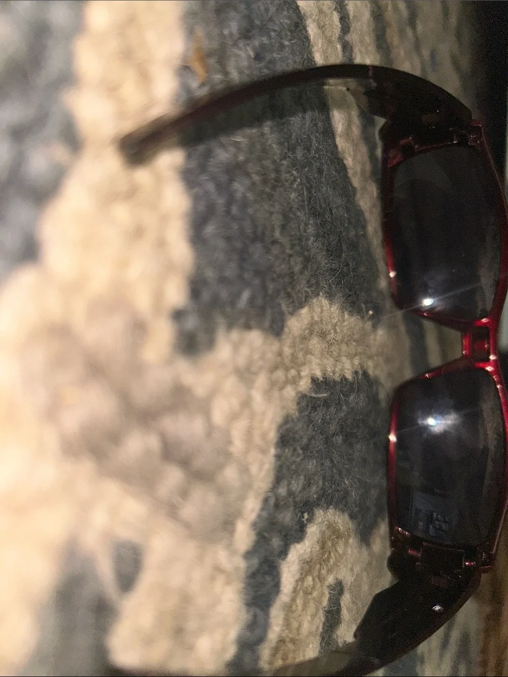 Target Kids Burgundy Rectangular Sunglasses